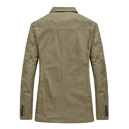 Casual collar rabattable blazer for men | Jonathan -3