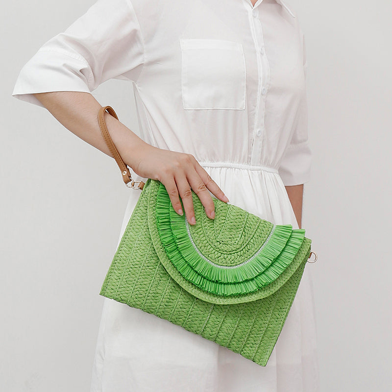 Woven bohemien bag for women | Marina -9