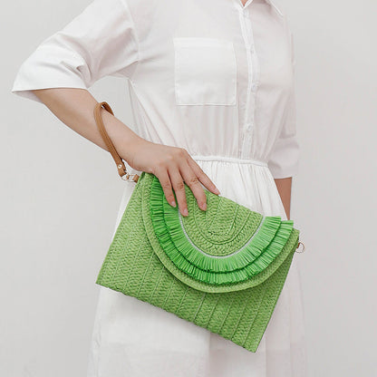 Woven bohemien bag for women | Marina -9