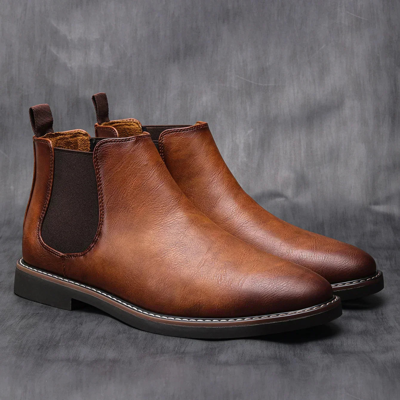 Ankle chelsea elegant boots for men | Adrien -1