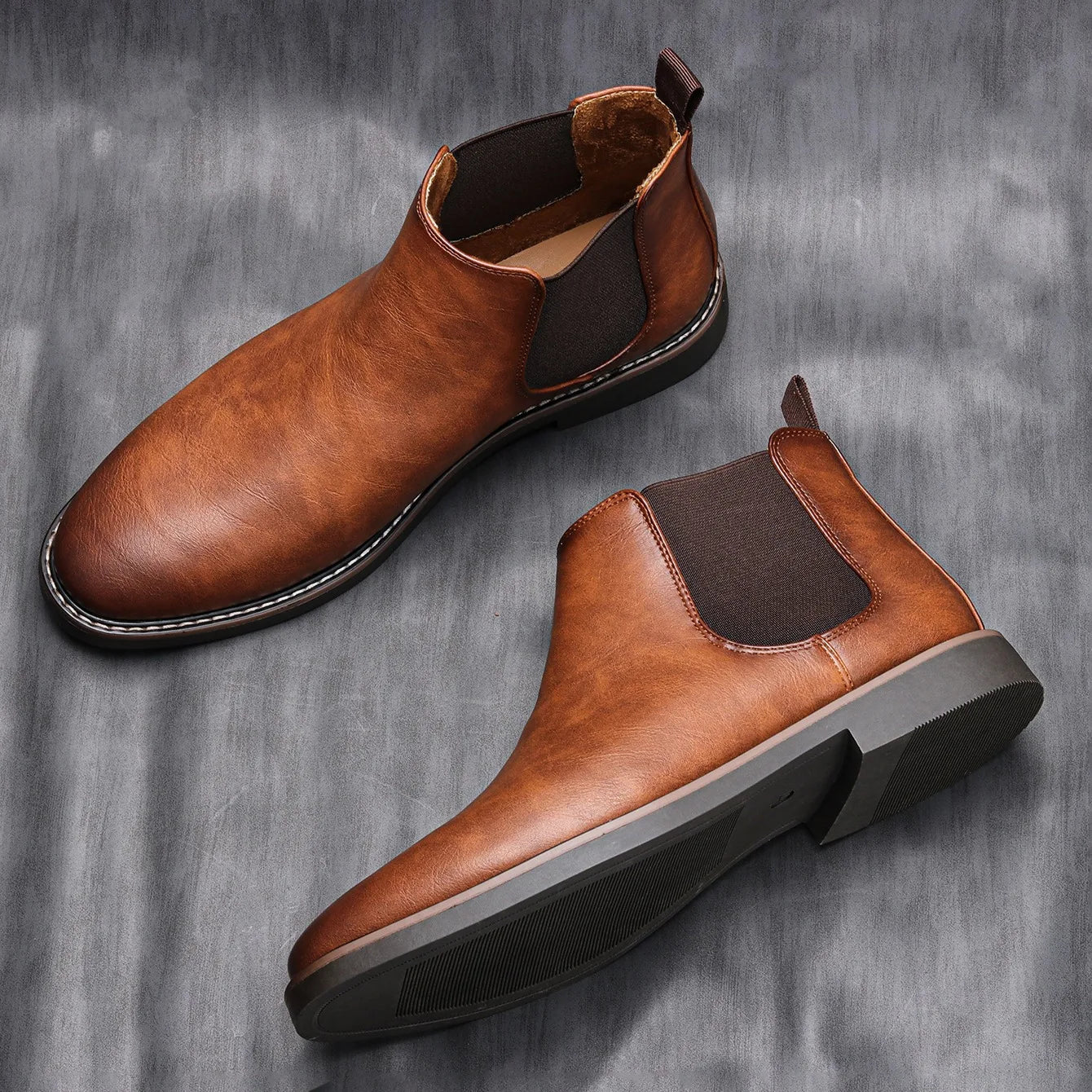 Ankle chelsea elegant boots for men | Adrien -2
