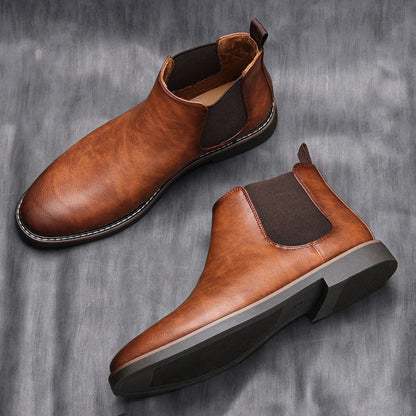 Ankle chelsea elegant boots for men | Adrien -2