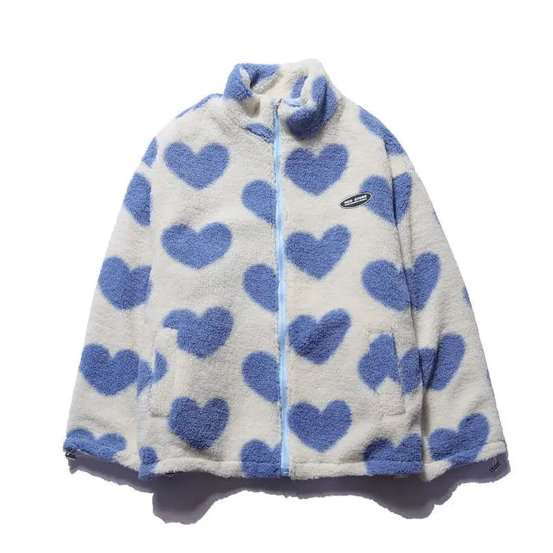 Reversible shape heart jacket for women | Elenya -7