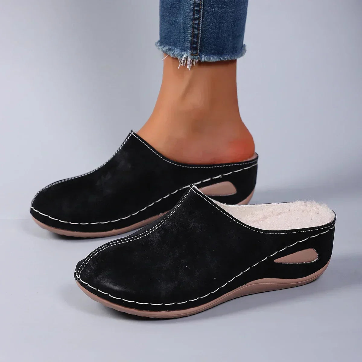 Comfort support balanced slippers for women | Noera -2