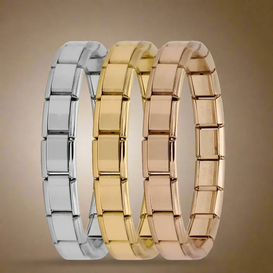 Refined stainless steel bracelet for women | Viviane -1