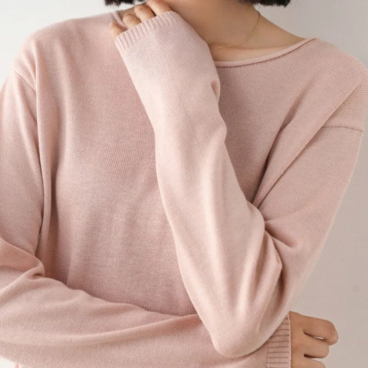 Elara mist knit top for women | Serenia -1