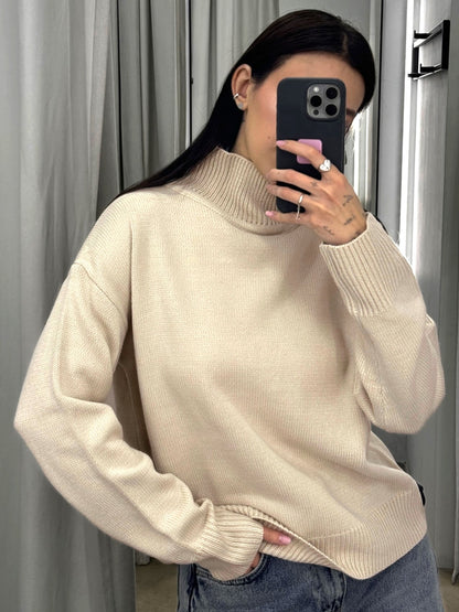 Sweater vintage turtleneck for women | Meliora -3