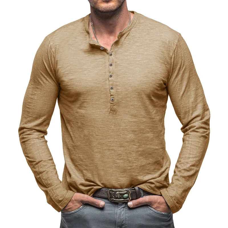 Cotton classic comfortable shirt for men | Renly -5