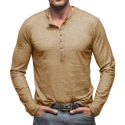 Cotton classic comfortable shirt for men | Renly -5