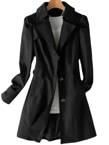 Trench chic coat for women | Lurien -3