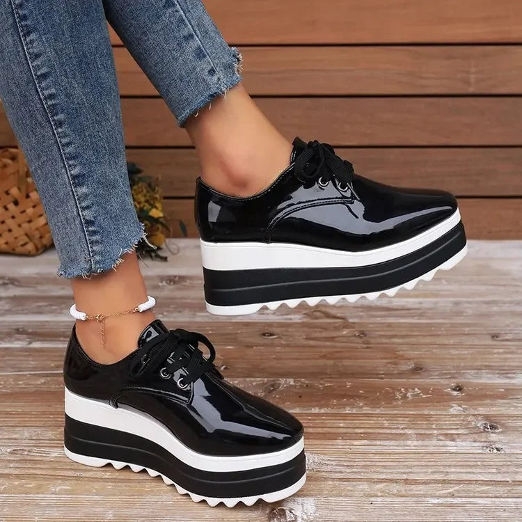 Platform elegant sneakers for women | Nareen -8