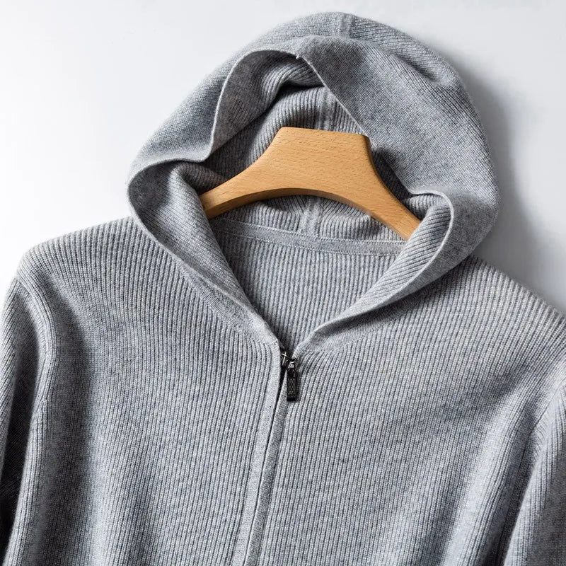 Elegant zip-up hoodie for women | Virella -1