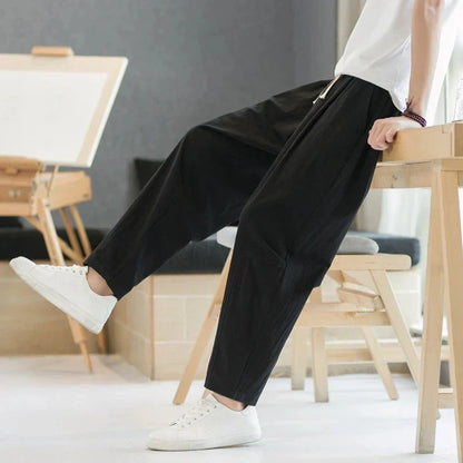 Casual cotton trousers for men | Noam -5