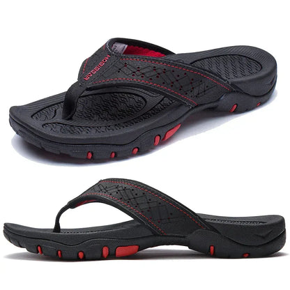 Supportive athletic flip flops arch cardigan for men | WaveStride -9