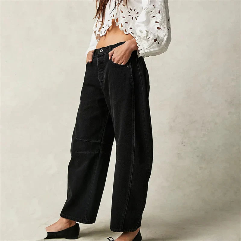 Comfort wide-leg jeans for women | Giselle -18