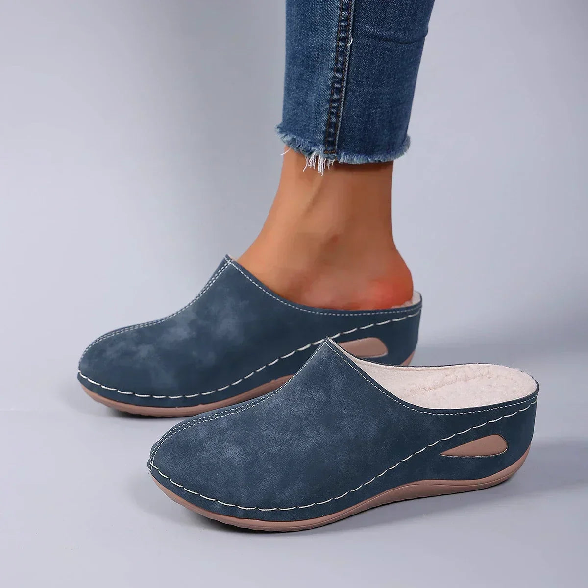 Comfort support balanced slippers for women | Noera -4