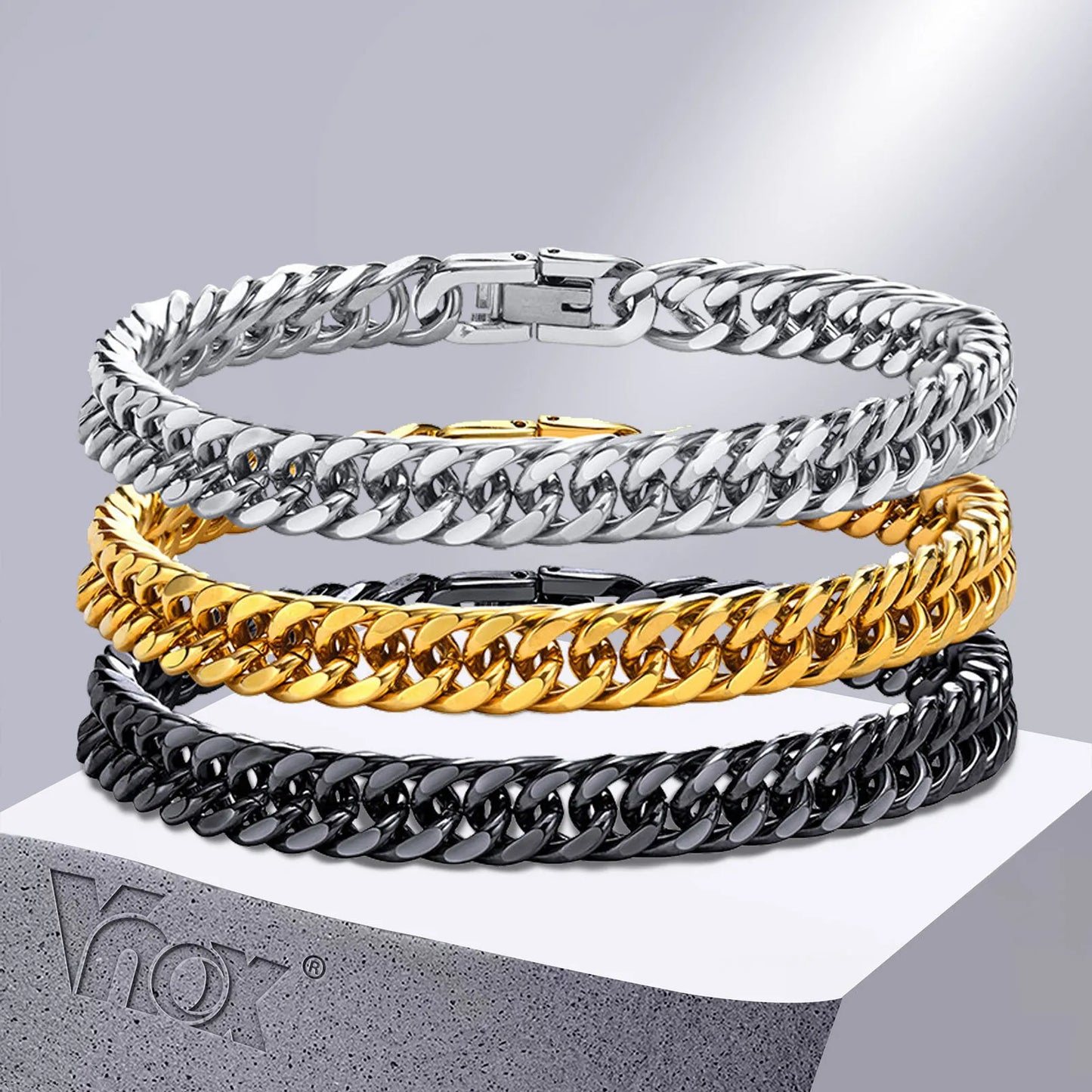 Cuban elegant bracelet for men | Ethan -1