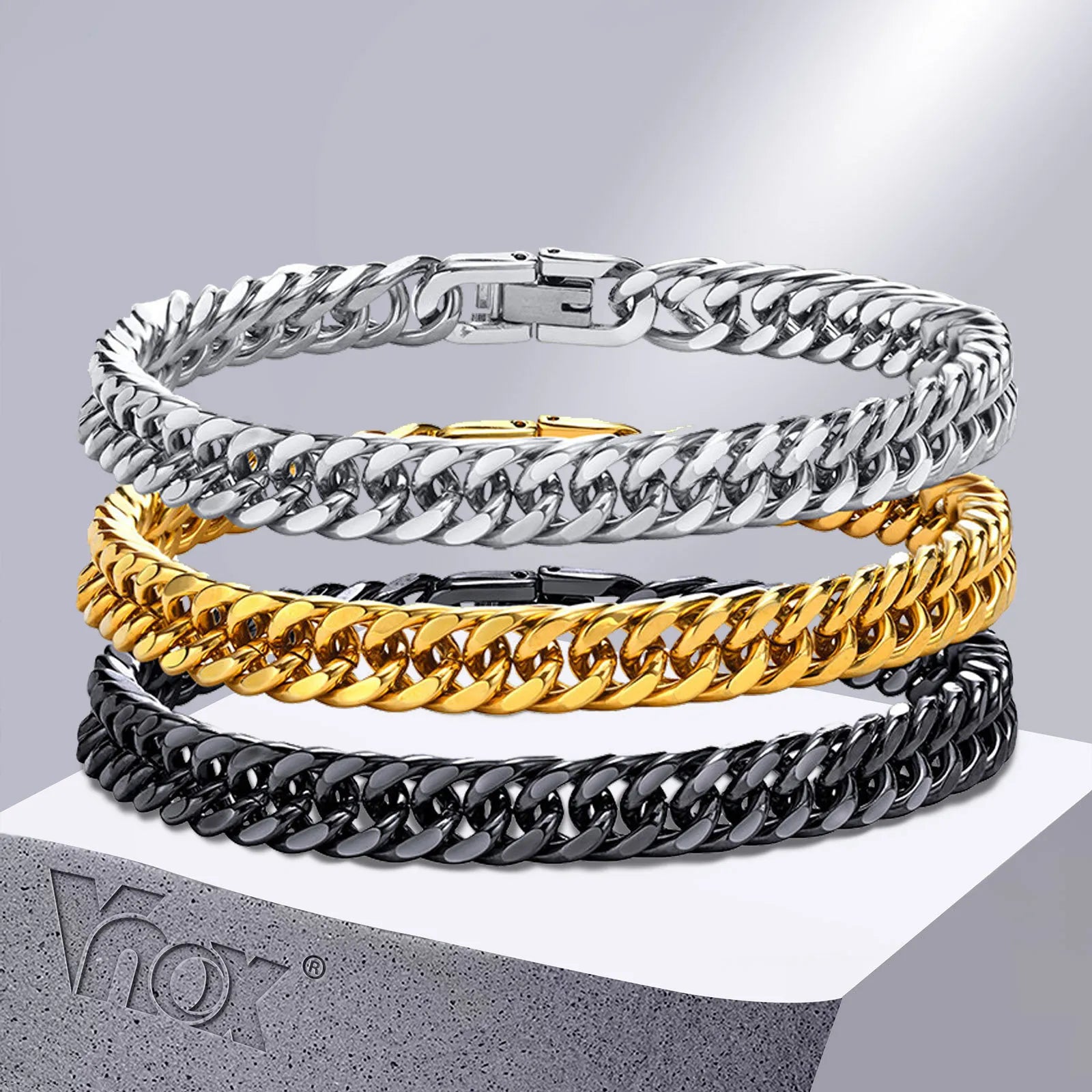 Cuban elegant bracelet for men | Ethan -1