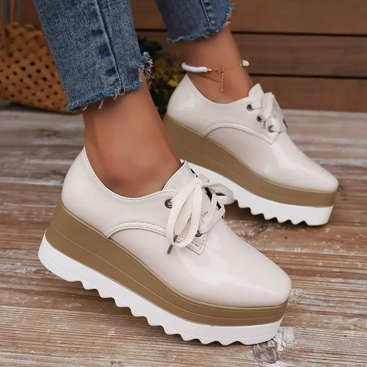 Platform elegant sneakers for women | Nareen -7