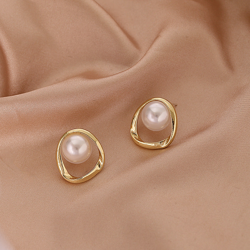 Beads imitation earrings for women | Daisy -6