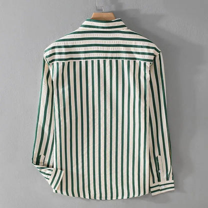 Striped trendy shirt for men | Maxim -4
