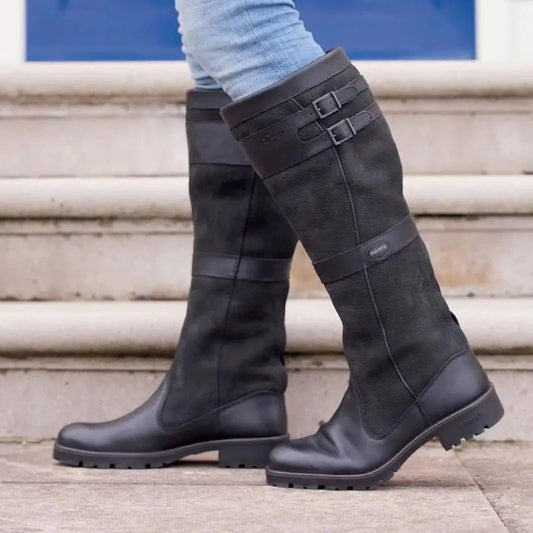 Tall horse riding winter boots for women | Dalila -1