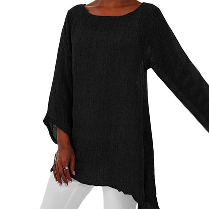 Long-sleeve airy blouse for women | Maggie -3