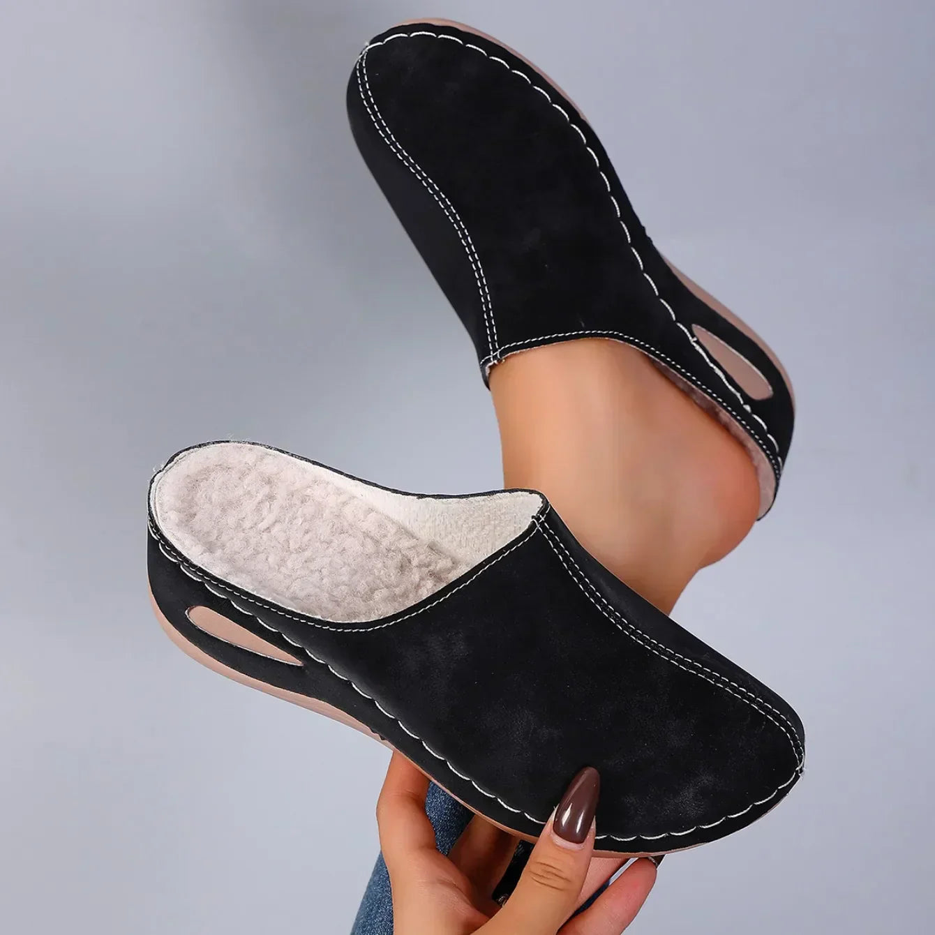 Comfort support balanced slippers for women | Noera -5