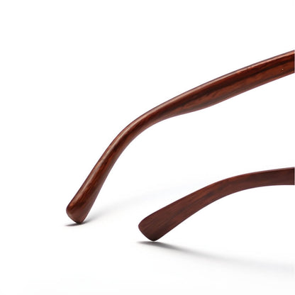 Frame tinted sunglasses for men | Wood -4