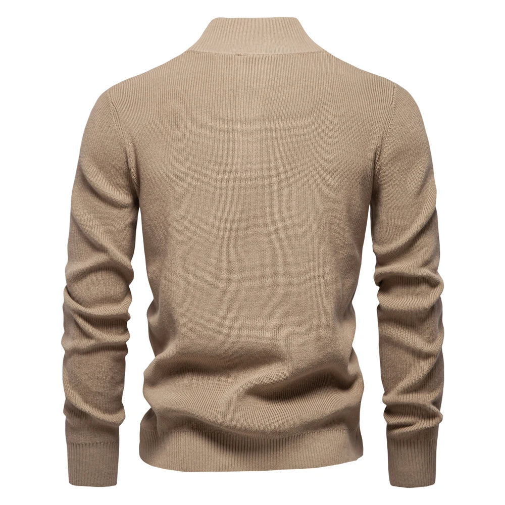 Soft button-up sweater for men | Marius -7