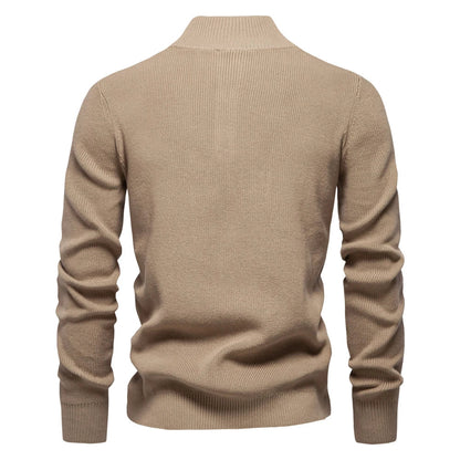 Soft button-up sweater for men | Marius -7