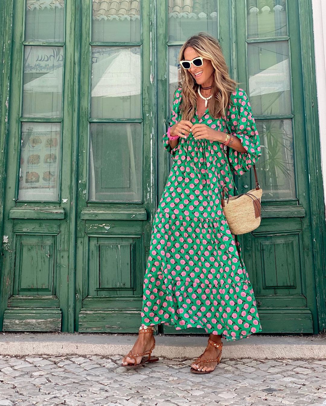 Maxi boho dress for women | Viona -2