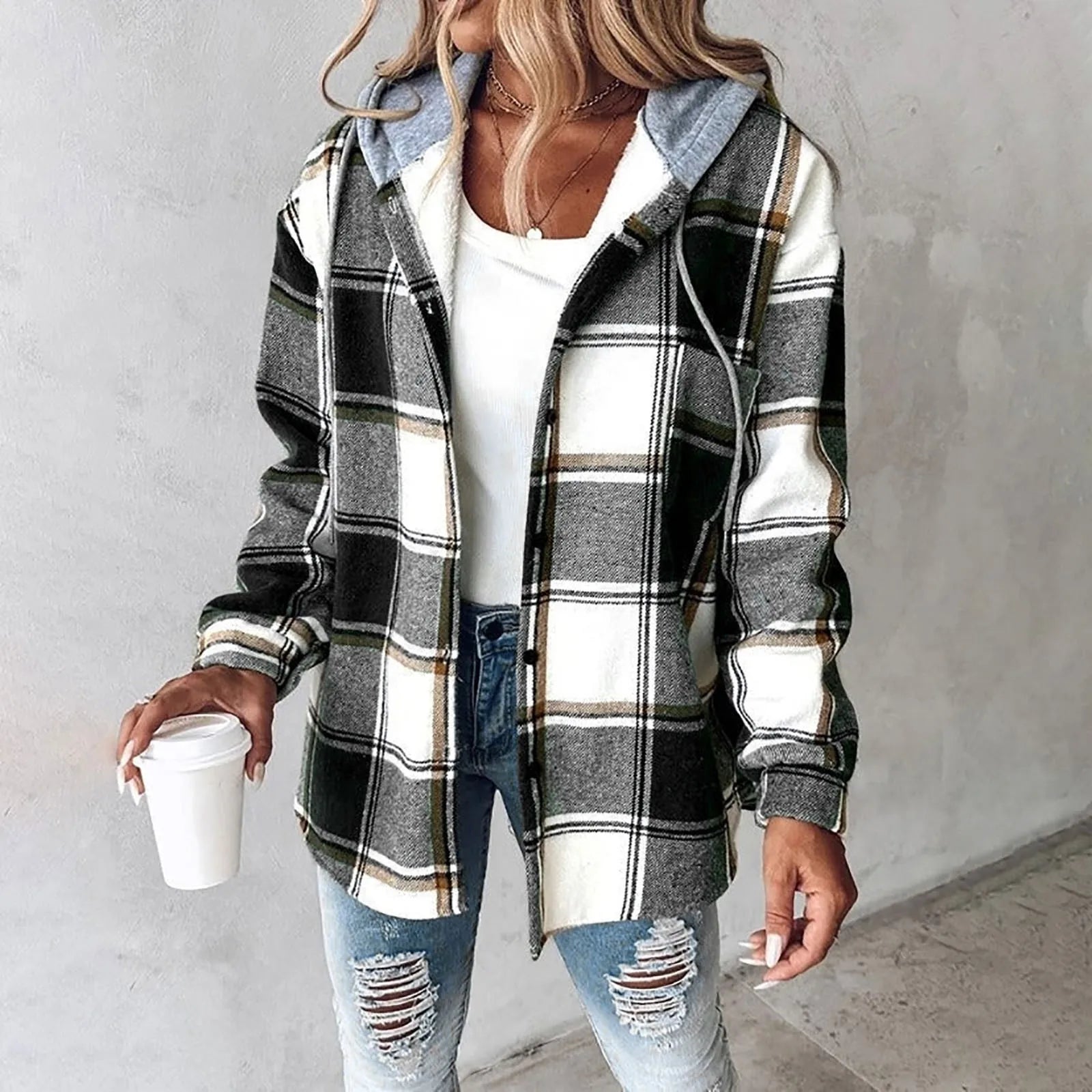 Elegant structured cut jacket for women | Maelle -3