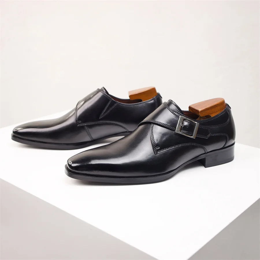 Lorenzo milano monk strap shoes for men | Vittorio -2