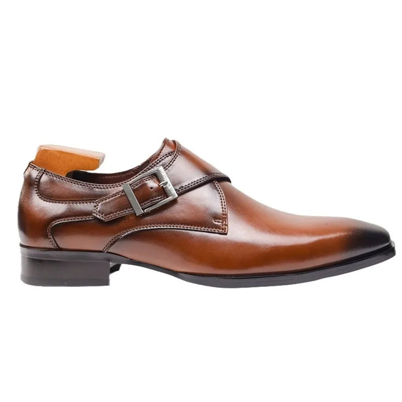 Lorenzo milano monk strap shoes for men | Vittorio -5