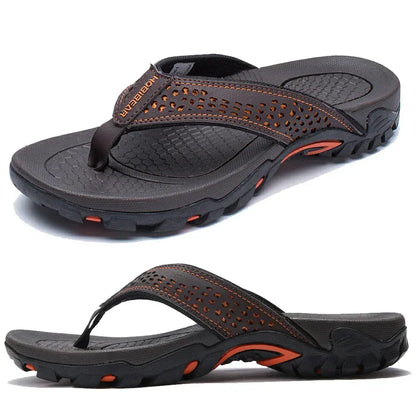 Supportive athletic flip flops arch cardigan for men | WaveStride -11