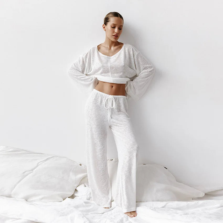 Mara breezy loungewear set for women | Solara -4