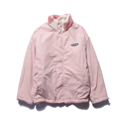 Double face shape heart parka for women | Adeline -4