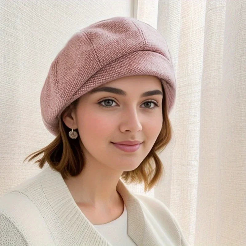 Elegant beret timeless clothing for women | Alezia -5