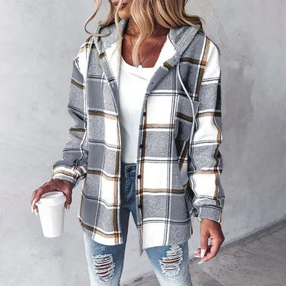 Elegant structured cut jacket for women | Maelle -6