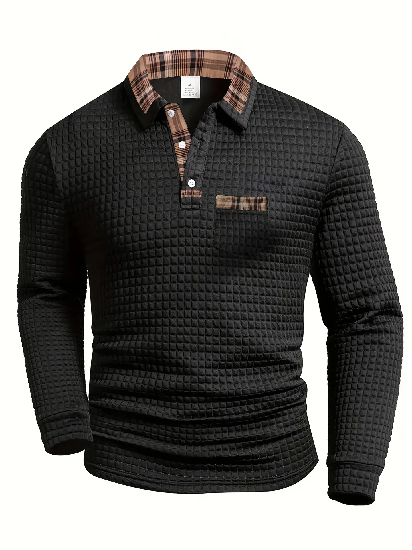 Elegant fitted cut sweater for men | Caseyon -4