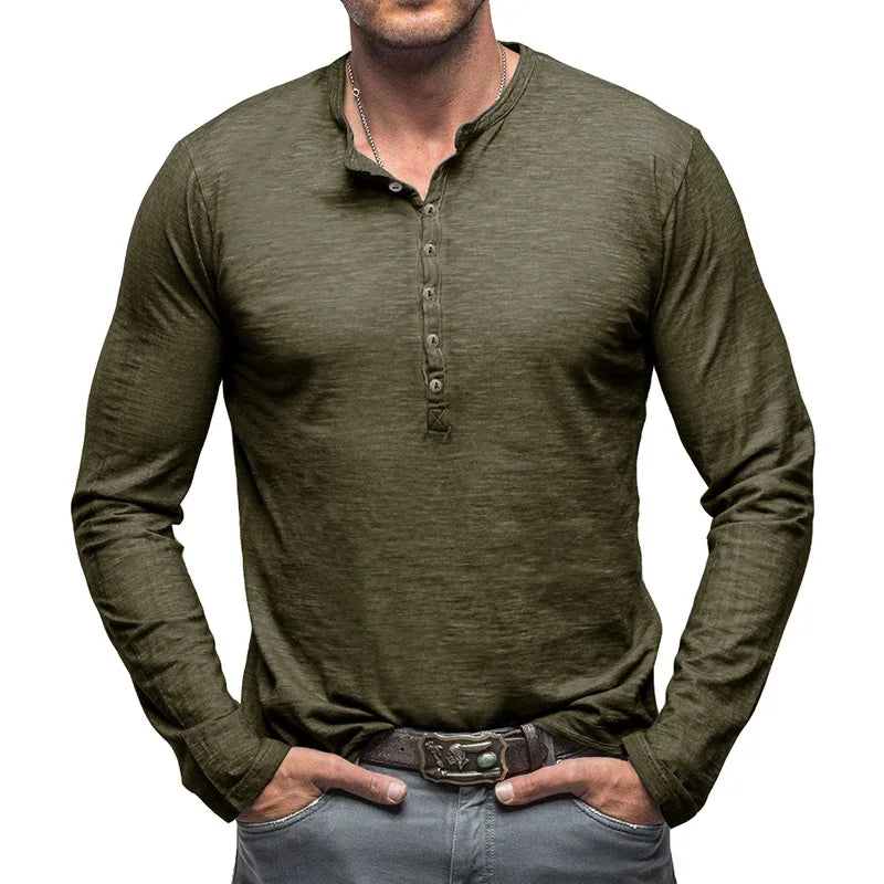 Cotton classic comfortable shirt for men | Renly -7