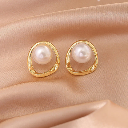 Beads imitation earrings for women | Daisy -7