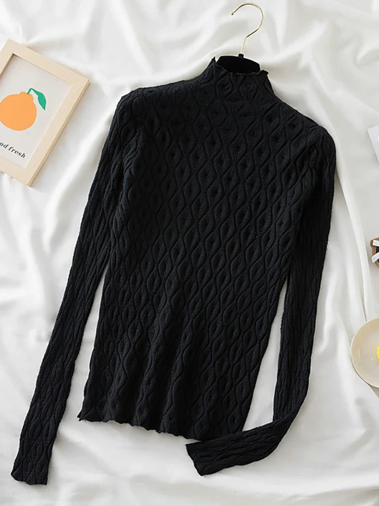 Cosy turtleneck sweater for women | Emma -4