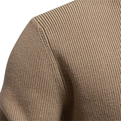 Soft button-up sweater for men | Marius -9