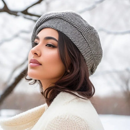 Elegant beret timeless clothing for women | Alezia -4