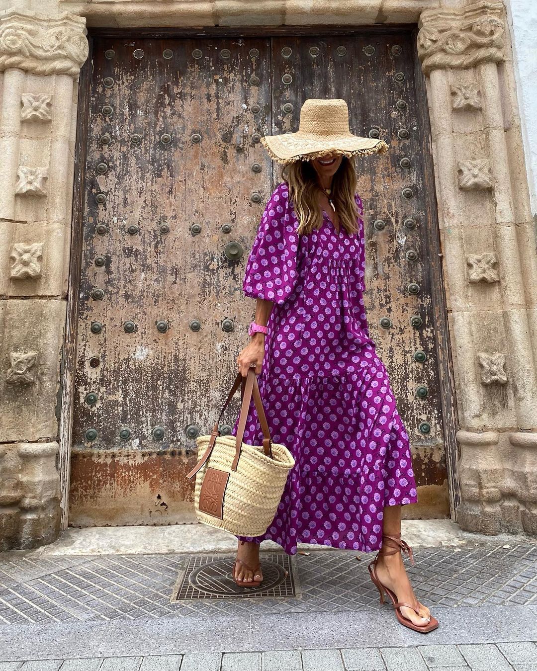 Maxi boho dress for women | Viona -7
