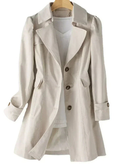 Trench chic coat for women | Lurien -2