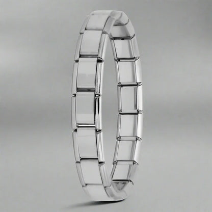 Refined stainless steel bracelet for women | Viviane -5