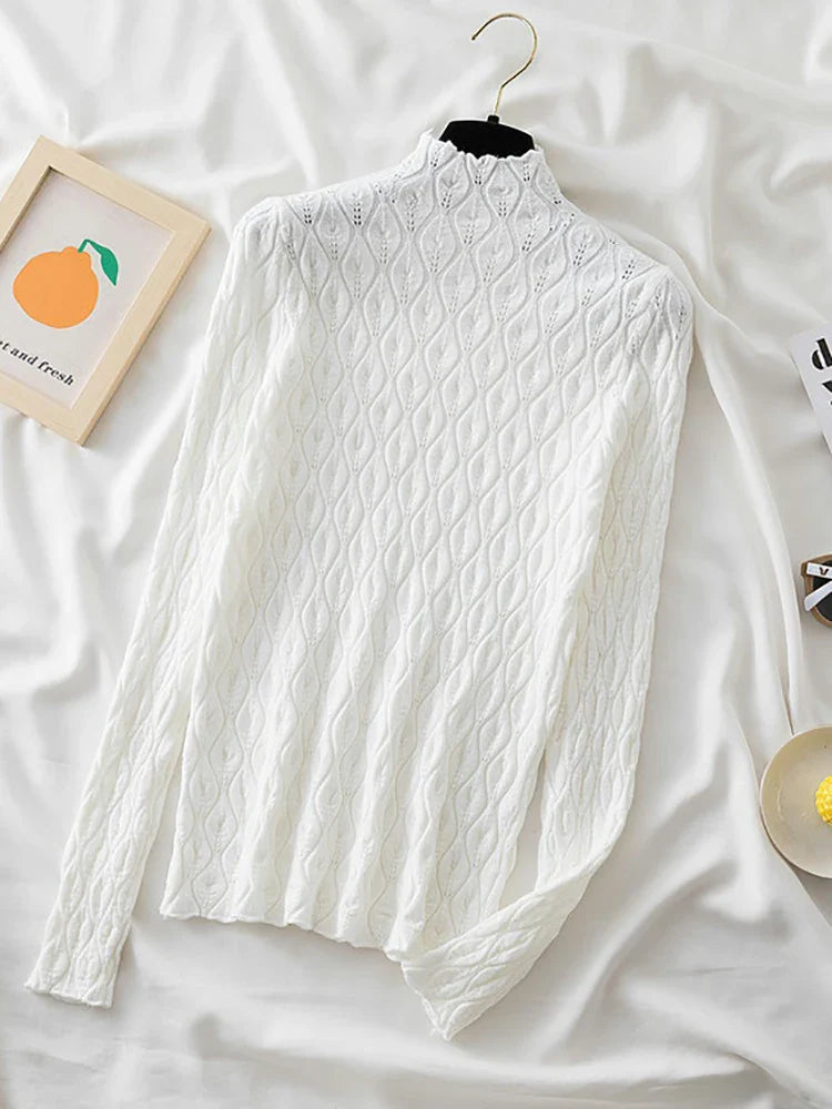Cosy turtleneck sweater for women | Emma -5